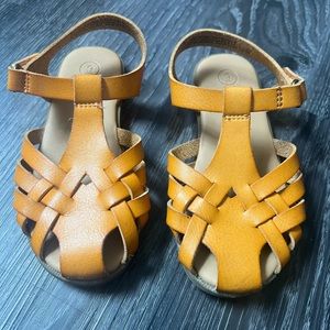 Cat + Jack Tan Sandals Size 9